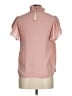 Shein Pink Short Sleeve Blouse Size M - photo 2