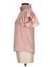 Shein Pink Short Sleeve Blouse Size M - photo 5