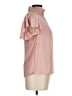Shein Pink Short Sleeve Blouse Size M - photo 4