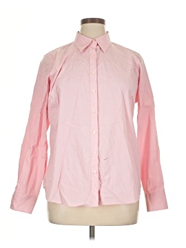 Lands' End Long Sleeve Button Down Shirt