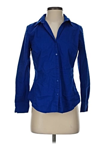 Worthington Long Sleeve Button-Down Shirt (view 1)