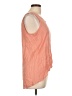 E&M Collection Orange Sleeveless Blouse Size L - photo 4