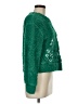 Wallflower 100% Polyester Green Pullover Sweater Size M - photo 4