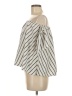 Assorted Brands Ivory Short Sleeve Blouse Size M (estimated) - photo 5