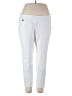 SOHO Apparel Ltd Solid White Casual Pants Size 2X - photo 1