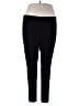 Max & Mia Solid Black Active Pants Size 2X - photo 1