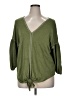 Max Studio Green 3/4 Sleeve Top Size XL - photo 1