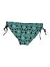 Venus Paisley Teal Swimsuit Bottoms Size 4 - photo 2