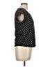 H2O In Style 100% Polyester Polka Dots Black Short Sleeve Top Size L - photo 4
