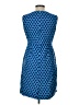Lands' End Argyle Blue Cocktail Dress Size 10 - photo 2