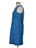 Lands' End Argyle Blue Cocktail Dress Size 10 - photo 5