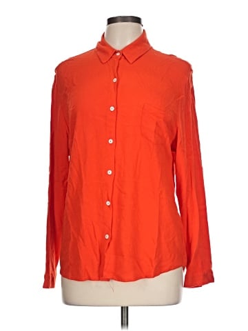 Julie's Closet Long Sleeve Button-Down Shirt (view 1)