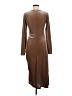 Old Navy Solid Brown Casual Dress Size M - photo 2