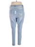 Wax Jean Color Block Blue Jeans Size 20 - photo 2