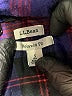 L.L.Bean 100% Cotton Plaid Purple Long Sleeve Button-Down Shirt Size S - photo 7