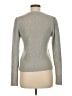 FRAME Metallic Silver Gray Pullover Sweater Size M - photo 2