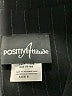 Positive Attitude 100% Polyester Stripes Black Blazer Size 8 - photo 6