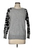 Shein Animal Print Gray Pullover Sweater Size L - photo 1