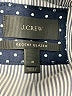 J.Crew 100% Linen Polka Dots Blue Blazer Size 4 - photo 6