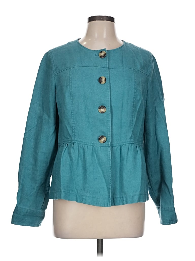 Pre-owned Charter Club Jacket In Teal