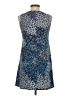 MSK Graphic Blue Cocktail Dress Size S (petite) - photo 2