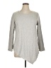INC International Concepts Gray 3/4 Sleeve Top Size XL - photo 1