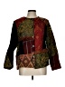 Alex Kin 100% Polyester Print Burgundy Red Jacket Size L (estimated) - photo 1