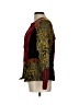 Alex Kin 100% Polyester Print Burgundy Red Jacket Size L (estimated) - photo 5