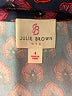Julie Brown 100% Polyester Polka Dots Pink Long Sleeve Blouse Size 4 - photo 7
