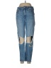 American Eagle Outfitters Color Block Blue Jeans Size 6 Short - photo 1