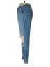 American Eagle Outfitters Color Block Blue Jeans Size 6 Short - photo 5