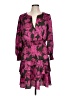 Sam Edelman 100% Polyester Print Pink Cocktail Dress Size L - photo 1