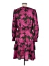 Sam Edelman 100% Polyester Print Pink Cocktail Dress Size L - photo 2