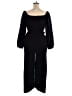 Any Body Black Jumpsuit Size XL - photo 2
