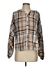 Andree by UNIT Tan Long Sleeve Blouse Size S - photo 1