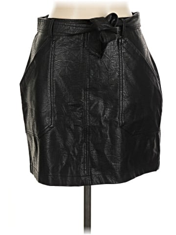 Stella Luce Faux Leather Skirt (view 1)