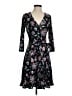 Leota Paisley Black Casual Dress Size S (petite) - photo 1