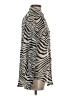 Princess Polly Animal Print Silver Long Sleeve Blouse Size 4 - photo 4