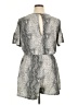 A Beautiful Soul Metallic Silver Romper Size XL - photo 2