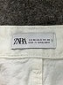 Zara Ivory Denim Shorts Size 6 - photo 3