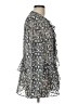 Chico's Metallic Silver Long Sleeve Blouse Size Lg (2) - photo 4