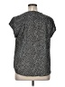 Fun2Fun 100% Polyester Black Short Sleeve Blouse Size XL - photo 2