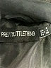 PrettyLittleThing 100% Polyester Solid Black Jacket Size 4 - photo 6