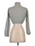 Shein 100% Polyester Gray Turtleneck Sweater Size 2 - photo 2