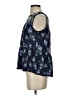 One September 100% Cotton Blue Sleeveless Blouse Size S - photo 5