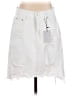Litz Jeans 100% Cotton White Denim Skirt Size S - photo 1