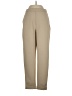 Alieva 100% Polyester Solid Tan Casual Pants Size S - photo 1