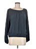 Ann Taylor LOFT Outlet 100% Polyester Gray Long Sleeve Blouse Size M - photo 1