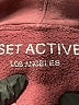 Set Active 100% Cotton Burgundy Sweatshirt Size S - photo 6