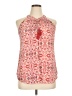 C&E Lifestyle Red Sleeveless Blouse Size XL - photo 1
